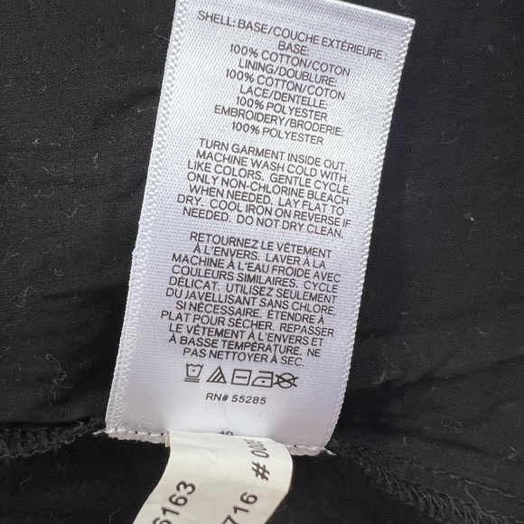 Express cotton sundress with lace trim, peek-a-boo waist & adjustable straps. M. - Picture 6 of 6